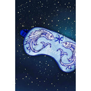 Jessica Russell Flint Fiskarna Silk Eye Mask - Blå/Vit