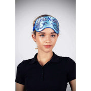 Jessica Russell Flint Fiskarna Silk Eye Mask - Blå/Vit