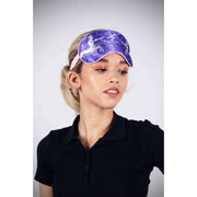 Jessica Russell Flint Sagittarius Silk Eye Mask - Lila/Vit