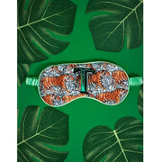 Jessica Russell Flint T for Tiger Silk Eye Mask - Orange/Lila