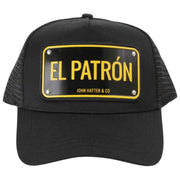 John Hatter El Patron Aluminium Trucker Hat - Svart