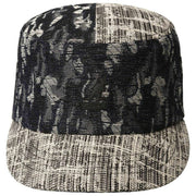 Kangol Denim Mashup Army Cap - Svart Topstitch