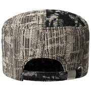 Kangol Denim Mashup Army Cap - Svart Topstitch