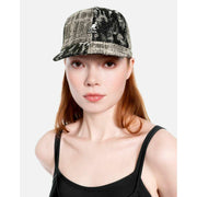 Kangol Denim Mashup Army Cap - Svart Topstitch