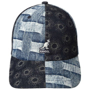 Kangol Denim Mashup basebollkeps - blå picknick