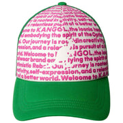 Kangol finstilt lastbilsmössa - grön