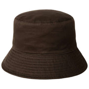 Kangol Washed Bucket Hat - Kaffeböna Brun