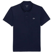 Lacoste Regular Fit Cotton Blend Knit Polo - Navy