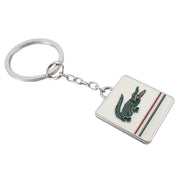 Lacoste Small Billfold Wallet and Key Ring Set - Black