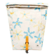 Lefrik Roll Mini Daisy Backpack - Cream/Blue/Yellow