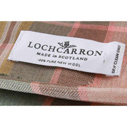 Locharron of Scotland Alba Dundee Fine Merino Scarf - Rosa/Grå/Gul