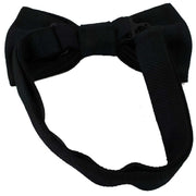 Locharron of Scotland Plain Bow Tie - Black