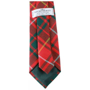 Locharron of Scotland Reiver Bruce Modern Tartan Tie - Röd/mörkgrön
