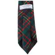 Locharron of Scotland Reiver Cameron of Erracht Modern Tartan Tie - Mörkgrön/Marinblå/Röd