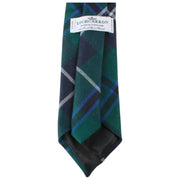 Locarron of Scotland Reiver Douglas Modern Tartan Tie - Marin/mörkgrön
