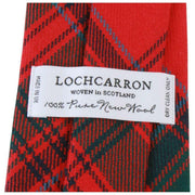 Locarron of Scotland Reiver Grant Clan Tartan Tie - Röd/Grön