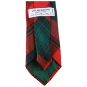Locarron of Scotland Reiver Kerr Modern Tartan Tie - Röd/Grön