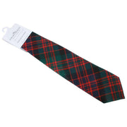 Locharron of Scotland Reiver MacArthur Clan Modern Tartan Tie - Mörkgrön/Marinblå/Röd