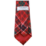 Locarron of Scotland Reiver MacRae Modern Tartan Tie - Röd/Grön