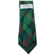 Locharron of Scotland Reiver Ross Hunting Modern Tartan Tie - Grön/Röd