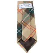 Locharron of Scotland Reiver Saskatchewan Tartan Tie - Beige/Svart/Röd