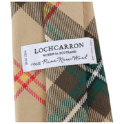 Locharron of Scotland Reiver Saskatchewan Tartan Tie - Beige/Svart/Röd