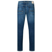 MAC Jeans Arne Recycled Denim Jeans - Mörkblå Autentisk 3D