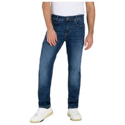 MAC Jeans Arne Recycled Denim Jeans - Mörkblå Autentisk 3D