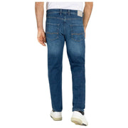 MAC Jeans Arne Recycled Denim Jeans - Mörkblå Autentisk 3D