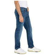 MAC Jeans Arne Recycled Denim Jeans - Mörkblå Autentisk 3D