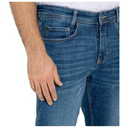 MAC Jeans Arne Recycled Denim Jeans - Mörkblå Autentisk 3D