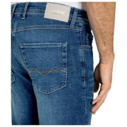 MAC Jeans Arne Recycled Denim Jeans - Mörkblå Autentisk 3D