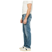 MAC Jeans Arne Recycled Denim Jeans - Mellanblå Äkta Begagnad