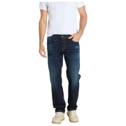 MAC Jeans Rick Vintage Denim Jeans - Mörkblå Äkta Används