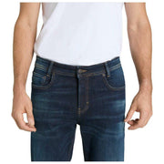 MAC Jeans Rick Vintage Denim Jeans - Mörkblå Äkta Används