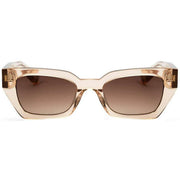 MessyWeekend Luna Sunglasses - Champagne Yellow/Brown