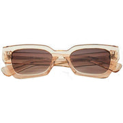 MessyWeekend Luna Sunglasses - Champagne Yellow/Brown