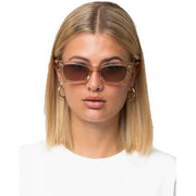 MessyWeekend Luna Sunglasses - Champagne Yellow/Brown