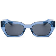 MessyWeekend Luna Sunglasses - Transparent Blue/Grey