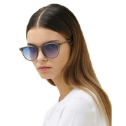 MessyWeekend New Depp Sunglasses - Grey Crystal/Blue