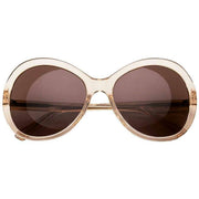 MessyWeekend Olivia Sunglasses - Champagne Yellow/Brown
