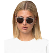 MessyWeekend Ryan Sunglasses - Crystal/Green