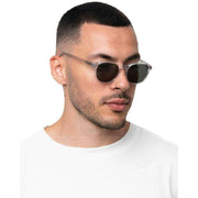 MessyWeekend Ryan Sunglasses - Crystal/Green