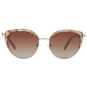 Murielle Milan Sunglasses - Gold/Brown