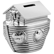 Orton West Noahs Arc Money Box - Silver