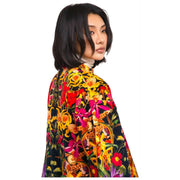 Powder Botanical Kaleidoscope Velvet Jacket - Flerfärgad