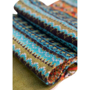 Powder Fair Isle Cozy Scarf - Teal Mix