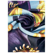 Pulver Hellebore Lux Print Scarf - Blå