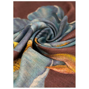 Pulver Iris Wrap Scarf - Blå