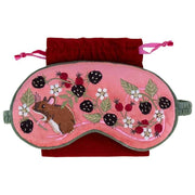 Powder Luxury Velvet Mouse Eye Mask - Rosa